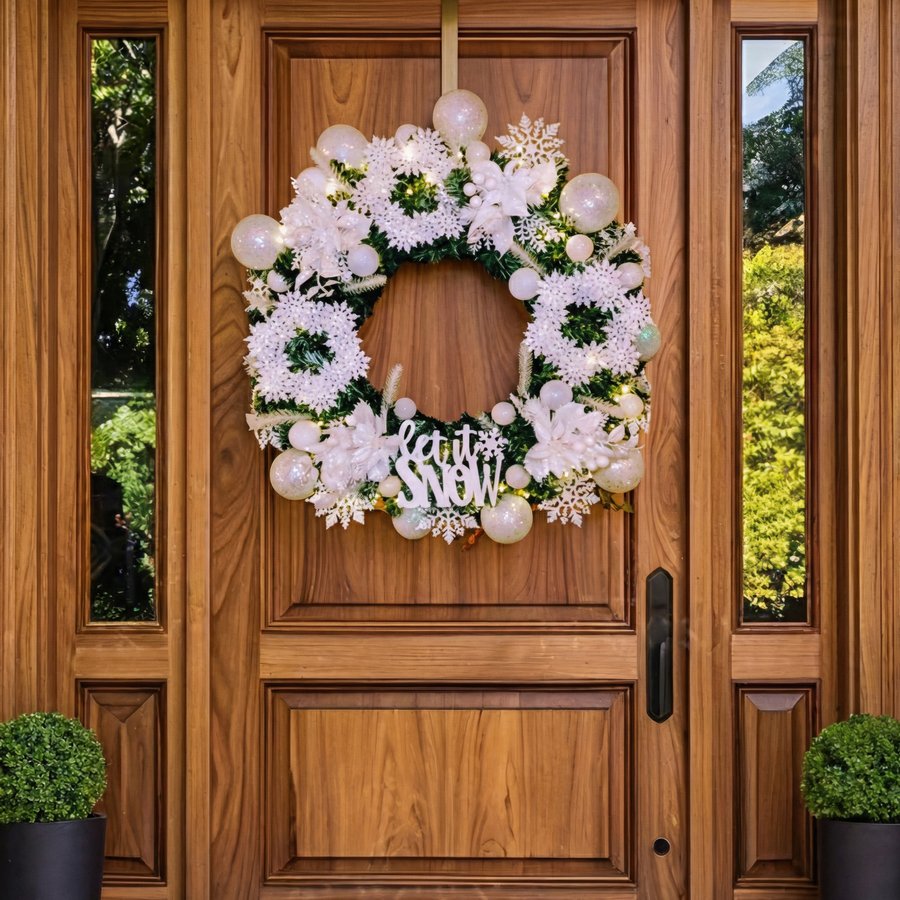 Candy Cane Co Christmas Wreath